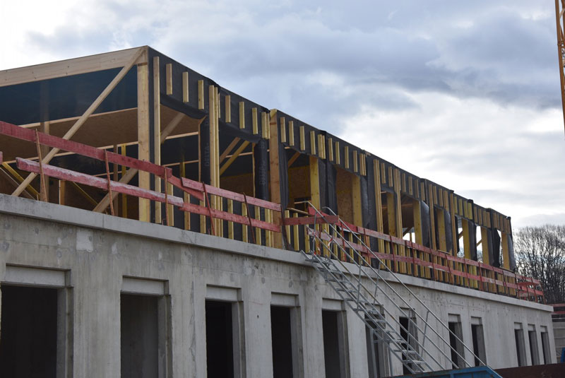 CONSTRUCTION DU COLLEGE LUCIE AUBRAC A GRENOBLE 2