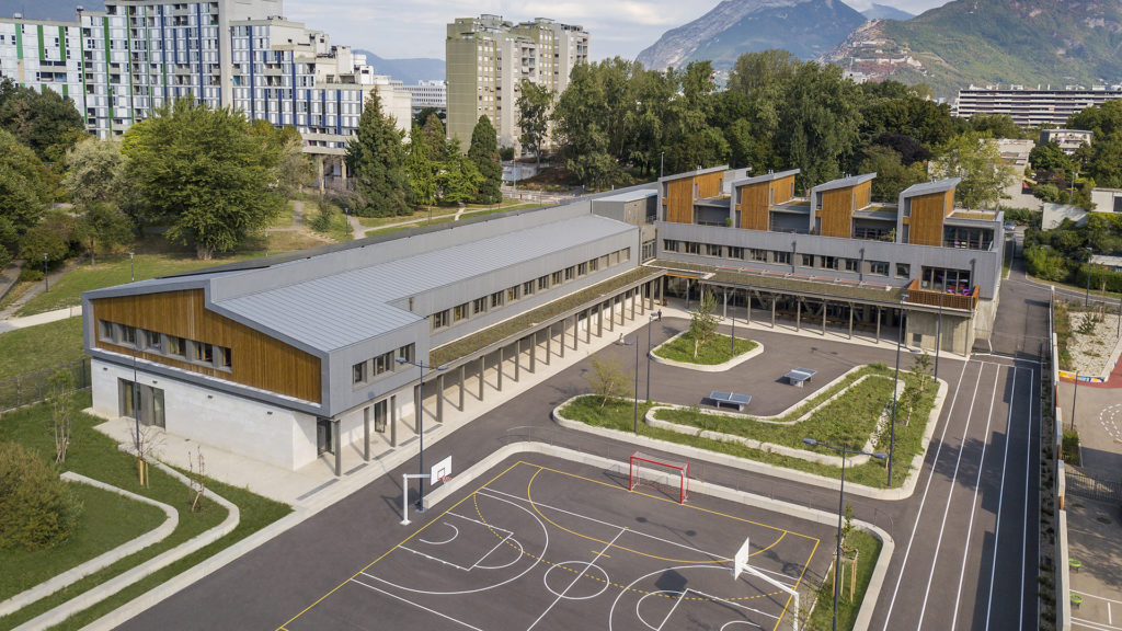 Reconstruction collège – Lucie Aubrac – restaurant scolaire – Grenoble (38) - 7