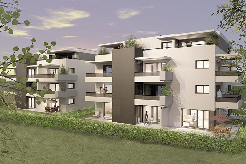 Construction logements/stationnements - City Green - Vienne (38) - 1